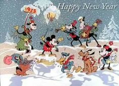 Disney 1935 New Year card